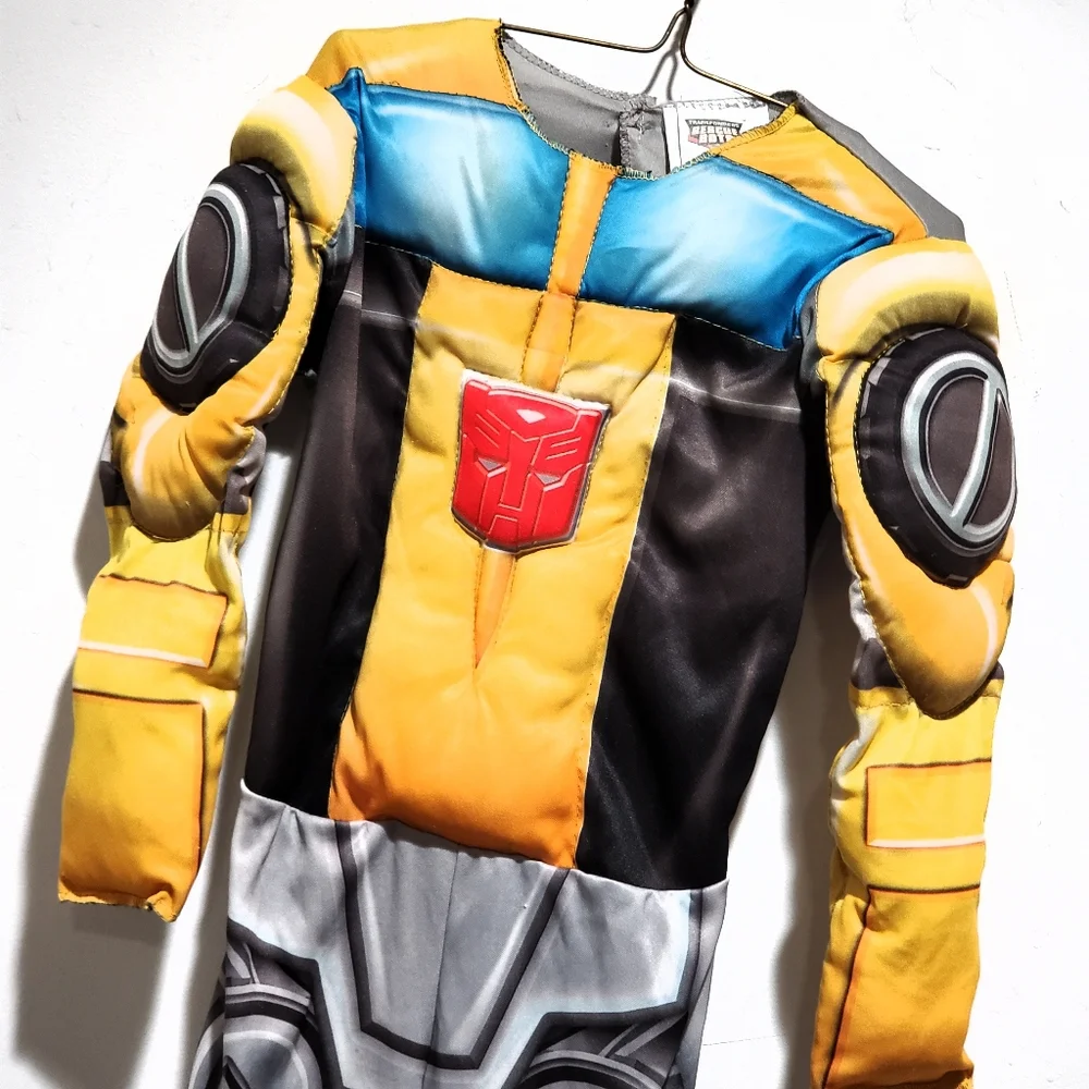 Hasbro Transformers Bumblebee Rescue Bot Halloween Costume Pretend Play 3T-4T